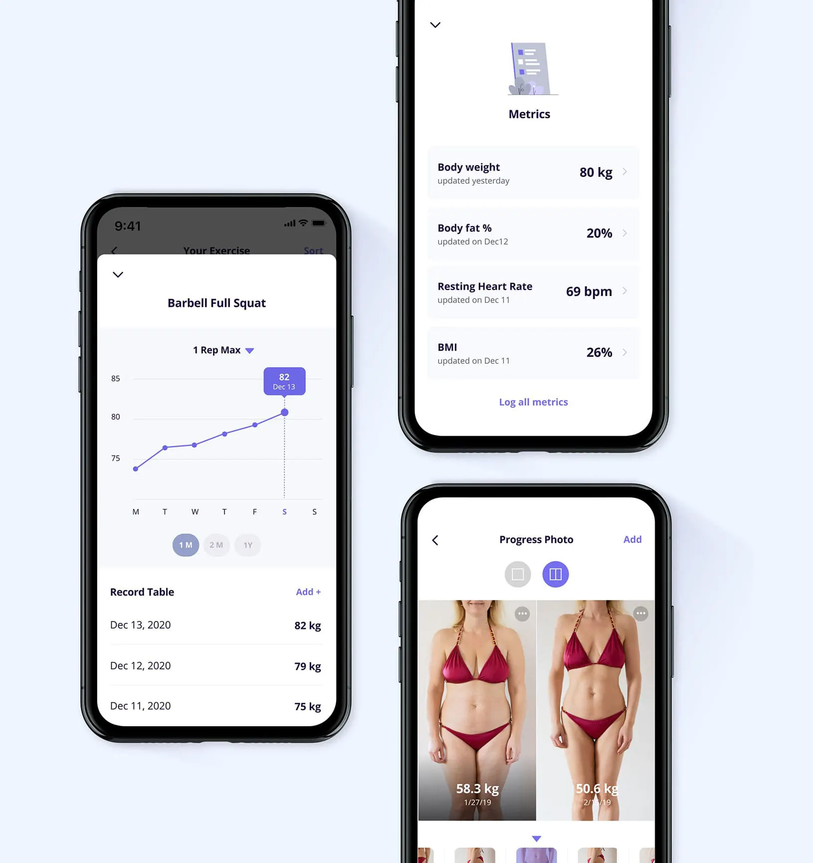 SGN Fit Progress Tracker